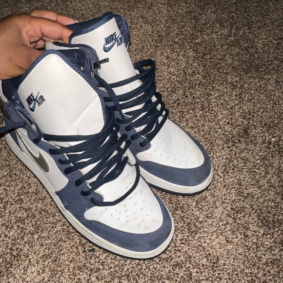2020 Air Jordan 1 Retro Hightop Midnight Navy’ 2020 REAL